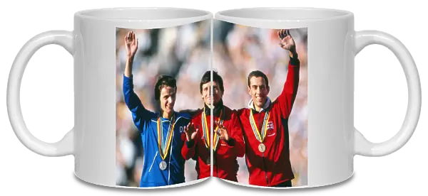1980 Moscow Olympics - Mens 1500m podium