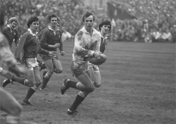 Englands Clive Woodward - 1980 Five Nations
