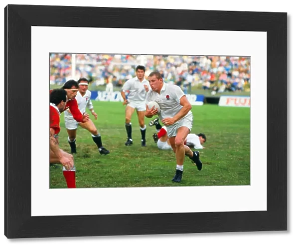 Englands Dean Richards - 1987 World Cup