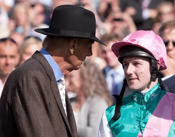Sir Henry Cecil and Tom Queally
