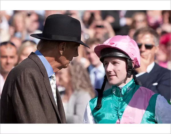 Sir Henry Cecil and Tom Queally