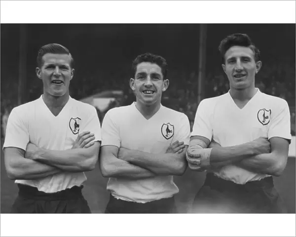 Peter Baker, Dave Mackay, Mel Hopkins - Tottenham Hotspur
