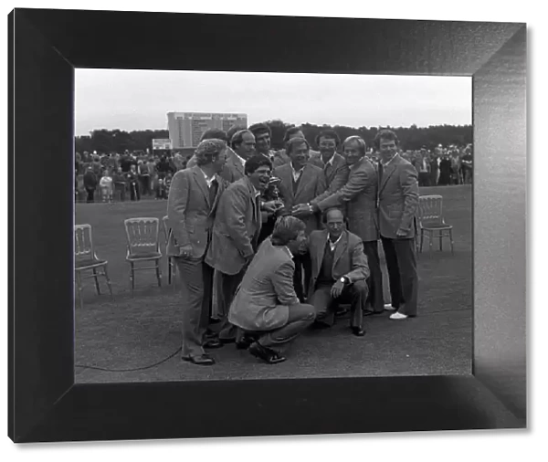 The victorious USA team - 1981 Ryder Cup