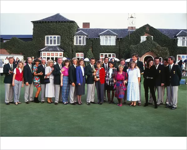 The European team that retained the Ryder Cup at the Belfry in 1989