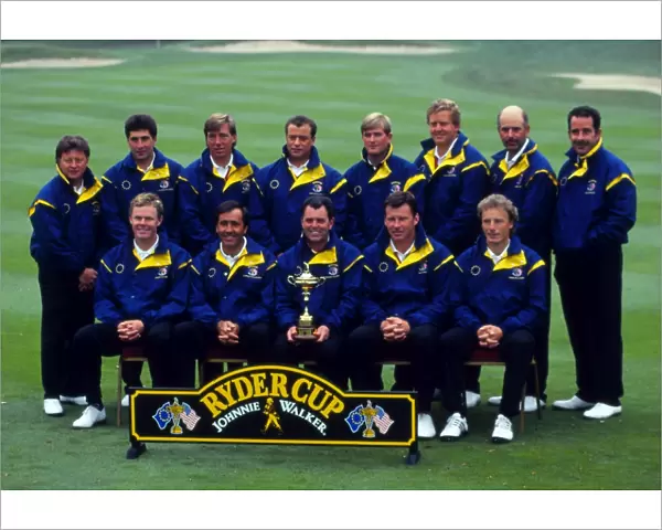 The European team at the 1993 Ryder Cup