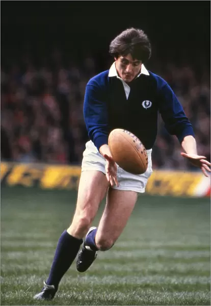 Scotlands Andy Irvine - 1977 Five Nations