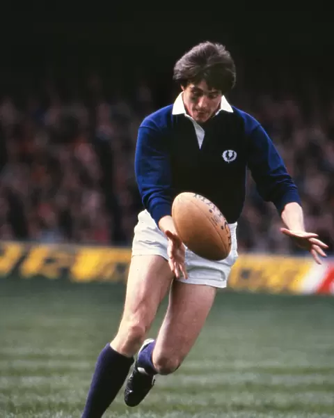 Scotlands Andy Irvine - 1977 Five Nations