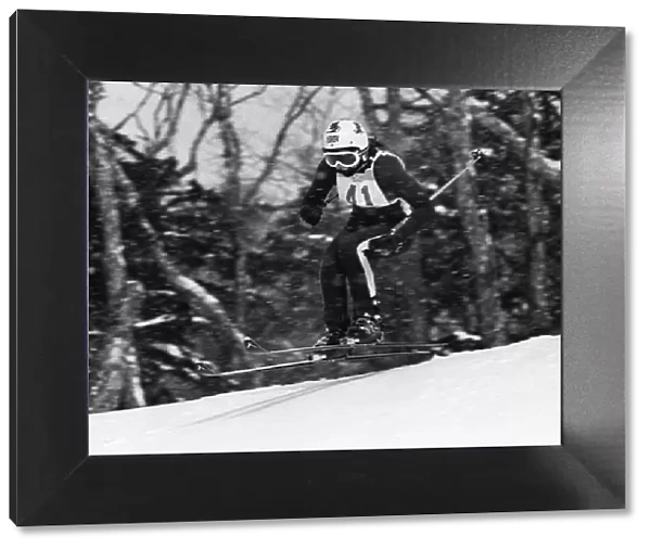 Carol Blackwood - 1972 Sapporo Winter Olympics - Womens Downhill