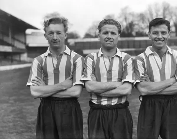 Derek Digby, Robert McLaughlin, Bryn Elliott - Southampton