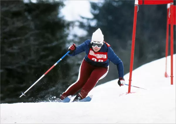 Gina Hathorn - 1972 FIS World Cup - Oberstaufen