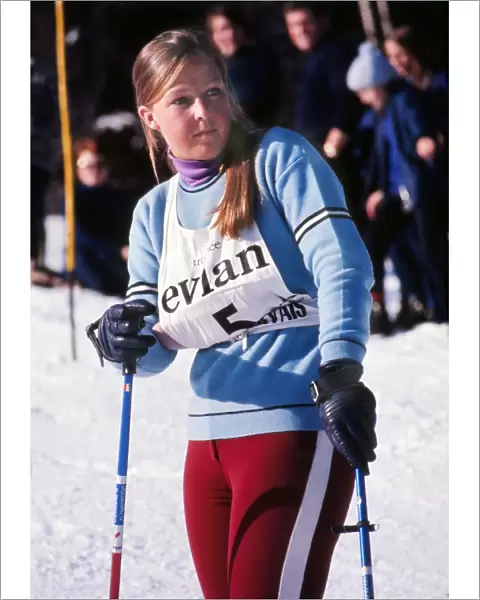 Gina Hathorn - 1971 FIS World Cup - Saint Gervais