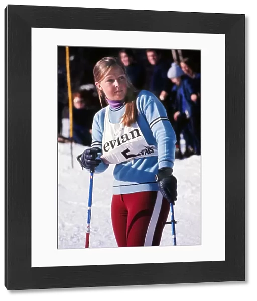 Gina Hathorn - 1971 FIS World Cup - Saint Gervais