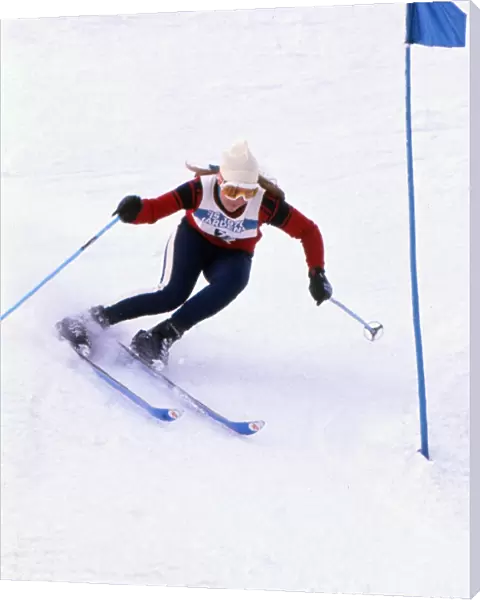 Gina Hathorn - 1970 FIS World Championship - Womens Slalom