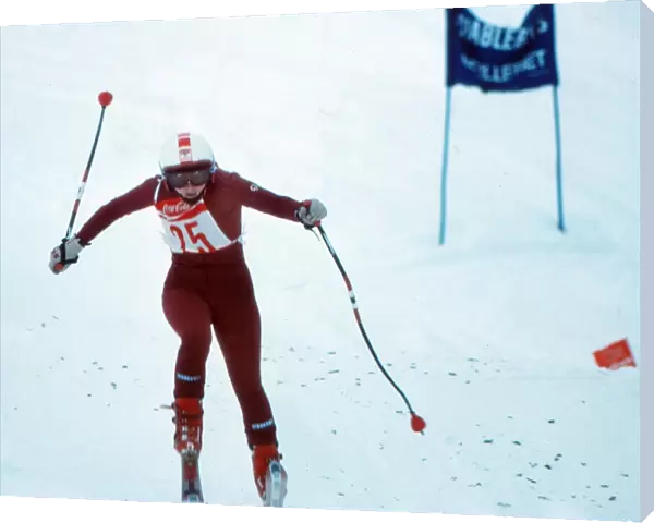 Moira Cargill - 1979 FIS World Cup - Les Diablerets