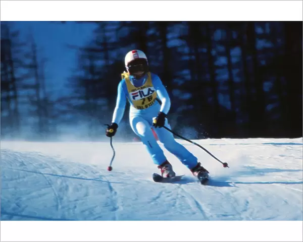 Kirstin Cairns - 1980 FIS World Cup - Val d Isere