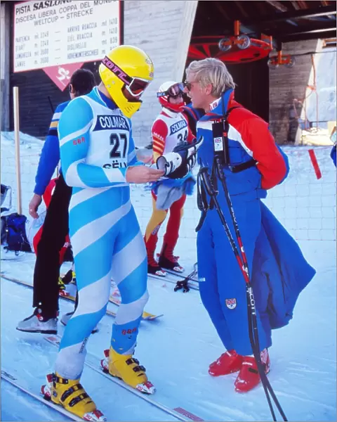Martin Bell - 1987 FIS World Cup - Val Gardena