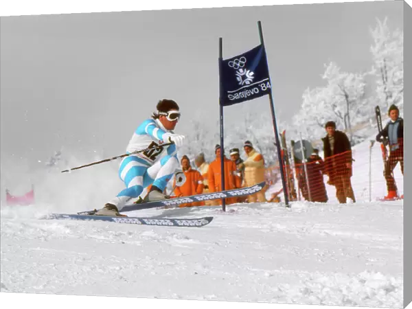 Nicholas Wilson - 1984 Sarajevo Winter Olympics - Mens Giant Slalom