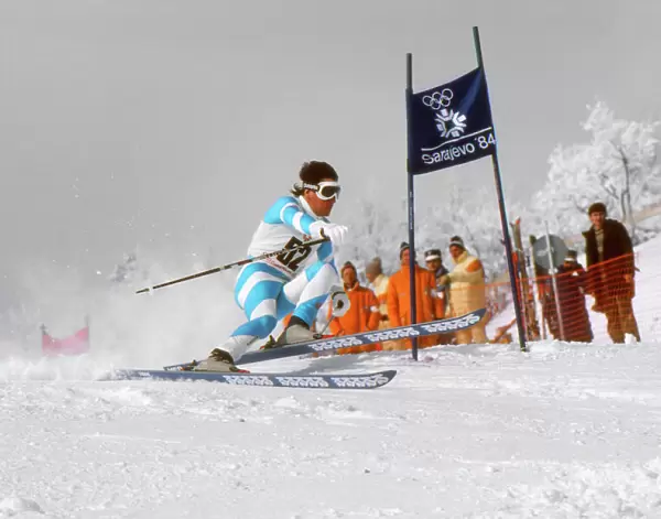 Nicholas Wilson - 1984 Sarajevo Winter Olympics - Mens Giant Slalom