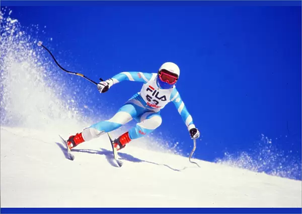 Clare Booth - 1987 FIS World Ski Championships