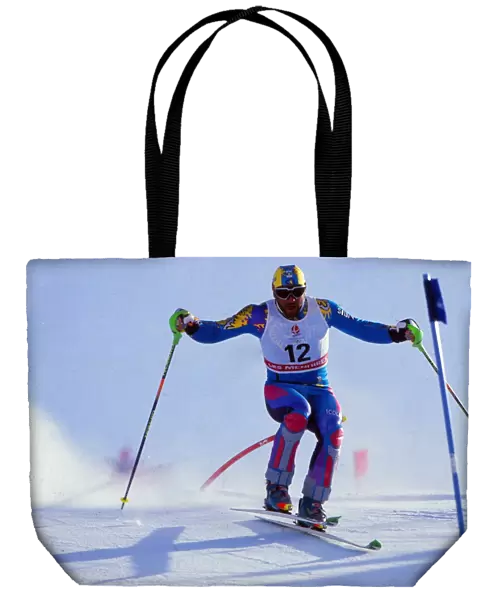 Alberto Tomba - 1992 Albertville Winter Olympics - Mens Slalom