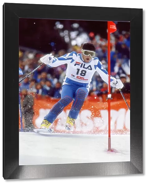 Alberto Tomba - 1987 FIS World Ski Championships