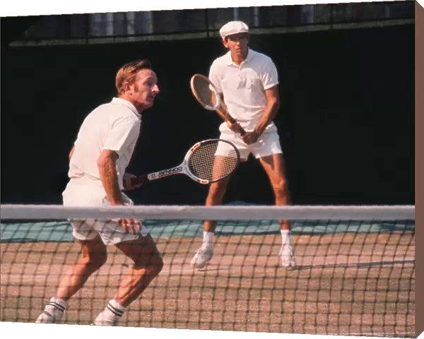 Rod Laver and Frew McMillan - 1970 Queens Club Championships