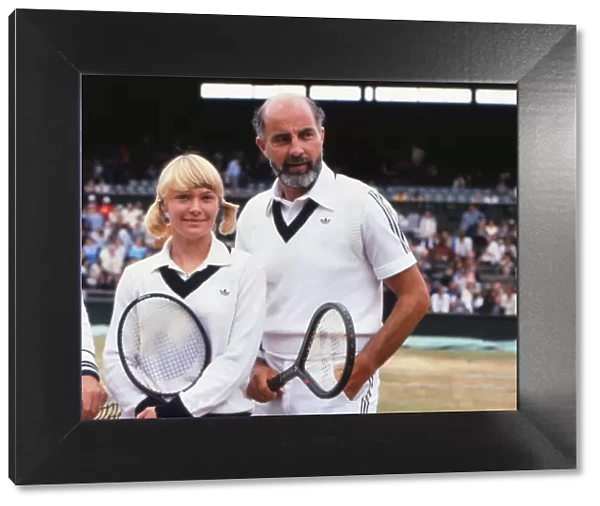 1979 Wimbledon Mixed Doubles Champions Bob Hewitt and Greer Stevens