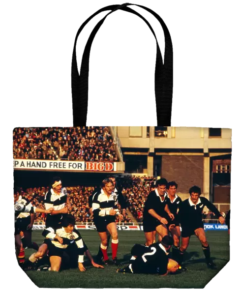 The Barbarians take on New Zealand in 1978