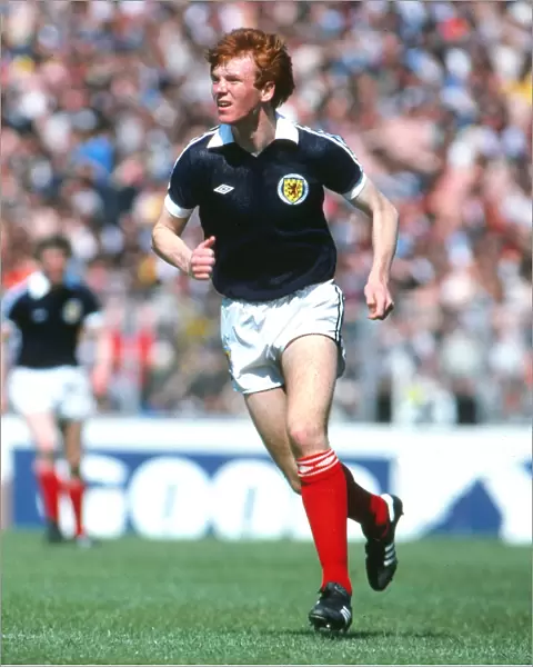 Scotlands Alex McLeish - 1980 British Home Championship