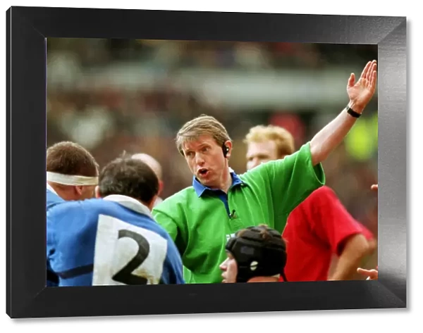 Referee Jim Fleming - 1999 Five Nations