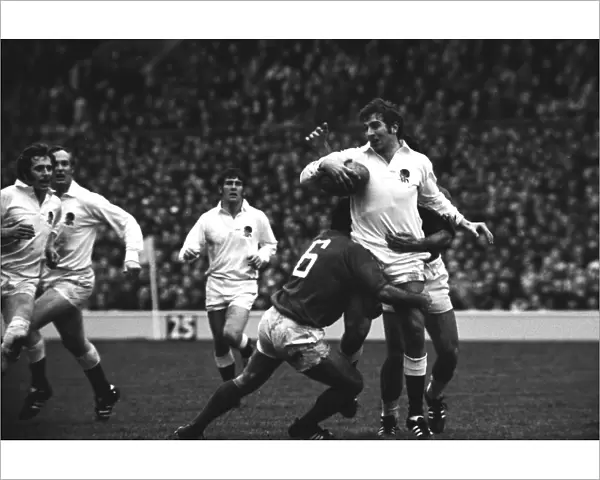 Englands Jeremy Janion - 1971 Five Nations