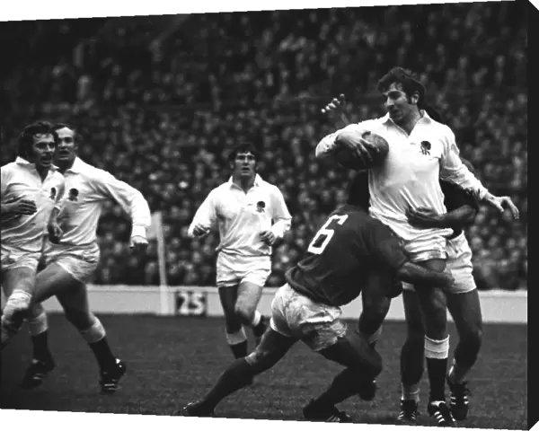 Englands Jeremy Janion - 1971 Five Nations
