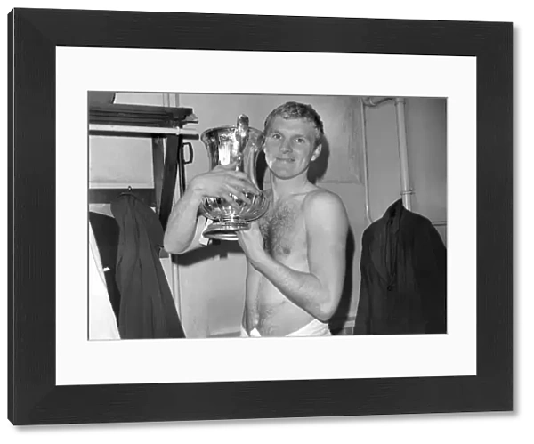 West Ham captain Bobby Moore with the FA Cup in 1964