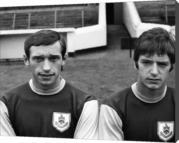 Willie Morgan and Frank Casper - Burnley