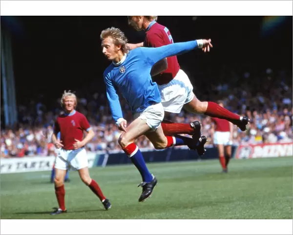 Manchester Citys Denis Law - 1973 Charity Shield