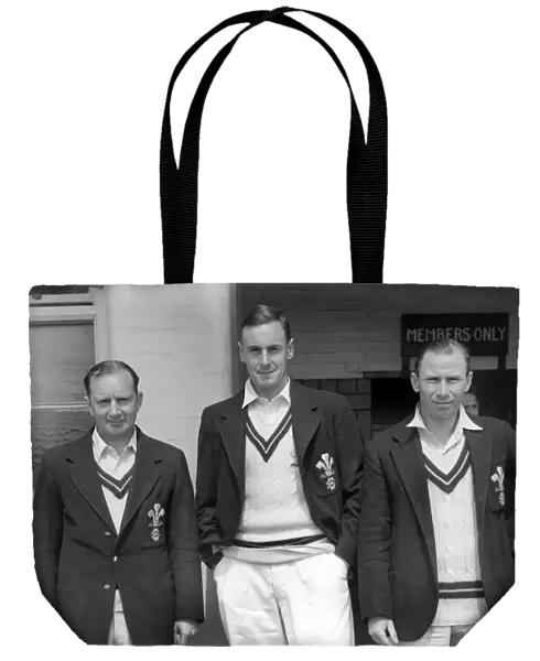 Arthur McIntyre, Peter May, David Fletcher - Surrey C. C. C
