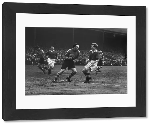 Leeds United goalkeeper Harold Searson - 1952 FA Cup