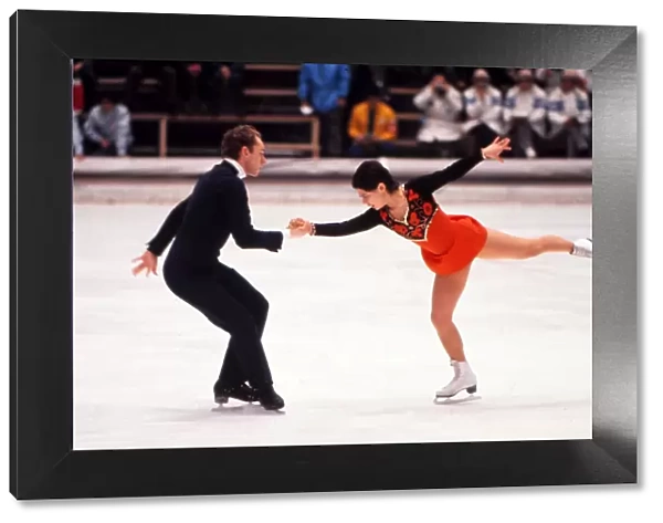 Irina Rodnina and Alexei Ulanov - 1972 Sapporo Winter Olympics - Mixed Pairs