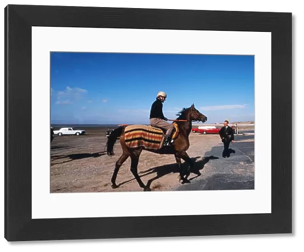 Red Rum on Southport Beach