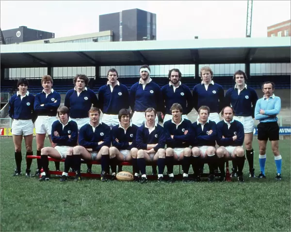 The Scotland team that defeated Wales in the 1982 Five Nations