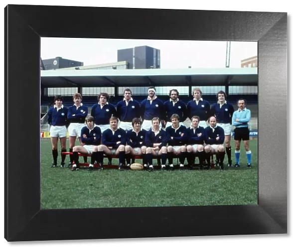 The Scotland team that defeated Wales in the 1982 Five Nations