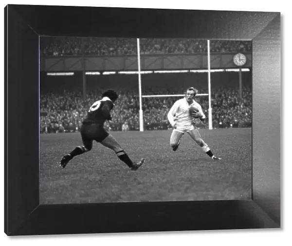 David Duckham takes on the All Blacks in 1973