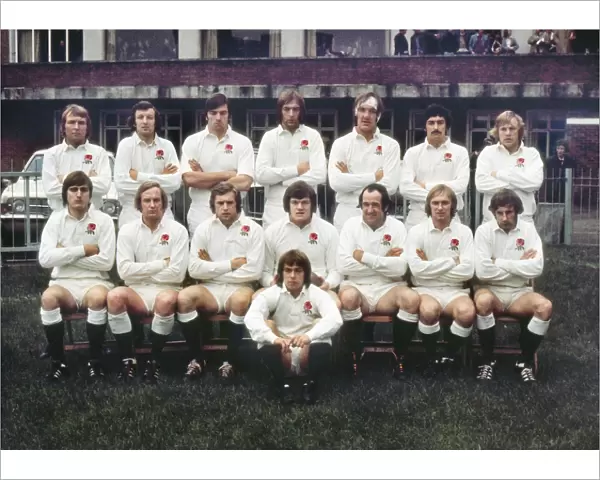 The England team that faced Wales in the 1975 Five Nations