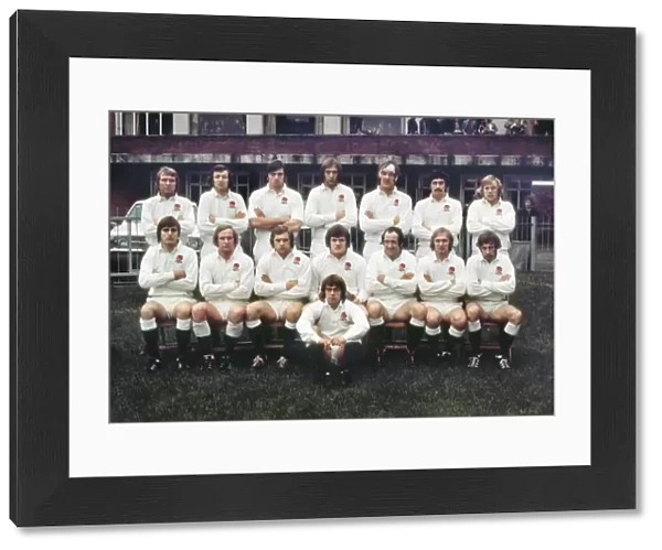 The England team that faced Wales in the 1975 Five Nations