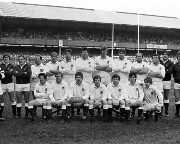 The England team that lost to Scotland at Twickenham - 1983 Five Nations