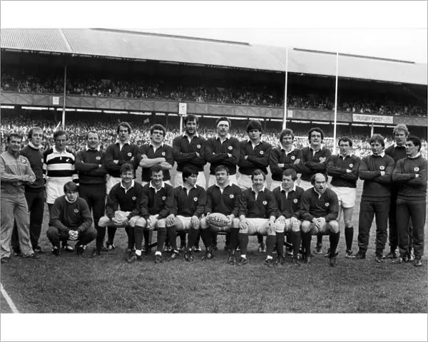 The Scotland team that defeated England in the 1983 Five Nations