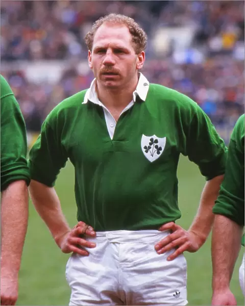 Irelands Nigel Carr - 1987 Five Nations