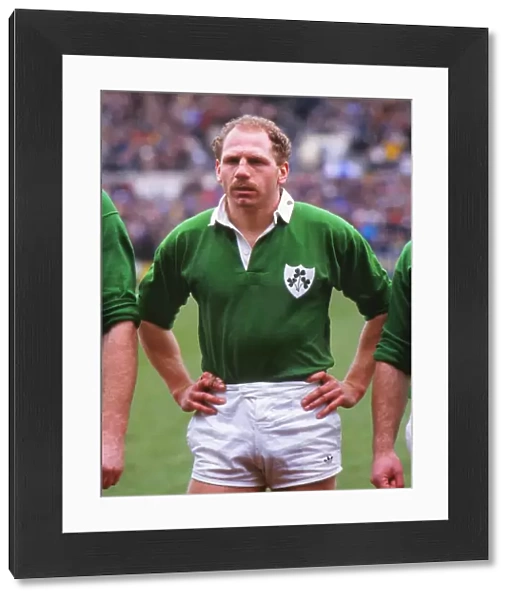 Irelands Nigel Carr - 1987 Five Nations
