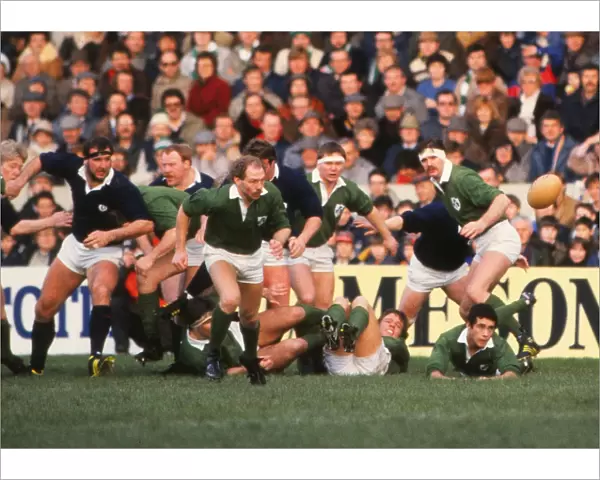 Irelands Nigel Carr - 1985 Five Nations