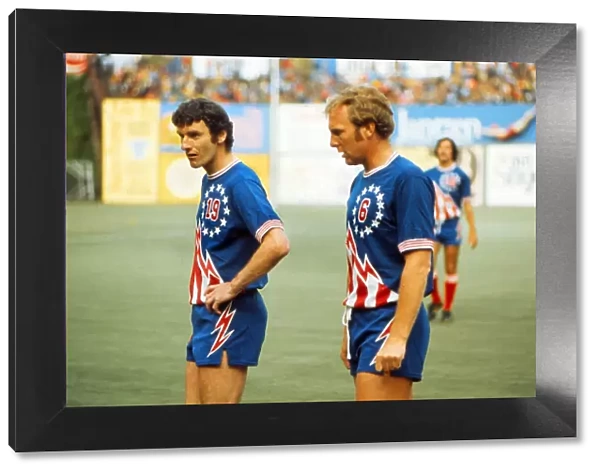 San Antonios Bobby Moore and Neil Martin - 1976 NASL